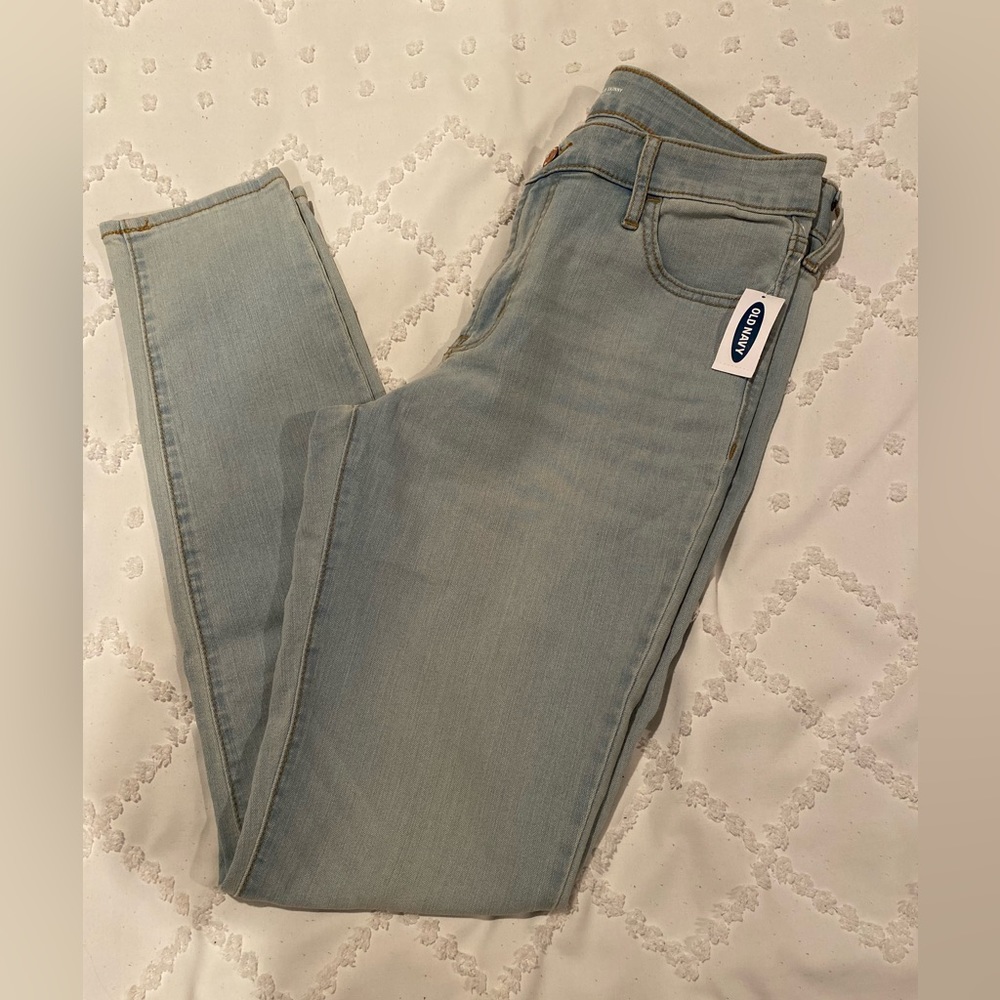 NWT womens old navy jeans (super skinny mid-rise) 8 tall